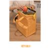 Lunch Tote Bag Insulated Bag Aluminum Foil Thickened Insulated Bag Lunch Bag with Shoulder Strap Handheld Lunch Bag