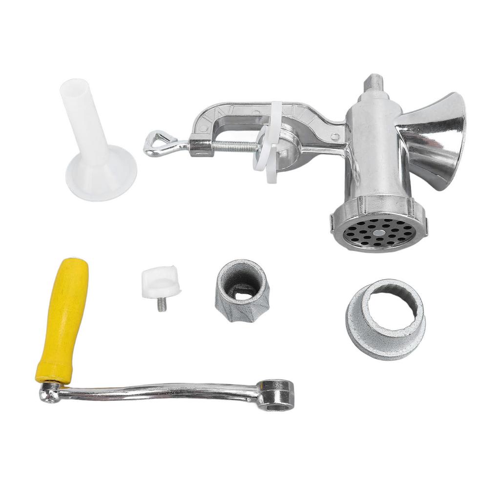 Manual Meat Grinder Sausage Stuffer Stainless Steel Sausage Maker for Home Kitchen Restaurant