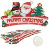 Hanging LED Christmas Decoration Merry Christmas 45Cm Battery Operated