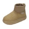 2024 Children Short Boots for Girls Boys Winter New Fashion Korean Style Soft Bottom Anti-slippery Casual Versatile Warm Shoes