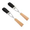 1 Pair Wooden Pull Up Grips Professional Arm Strength Training Pull Up Fitness Accessories for Home Gym Workout