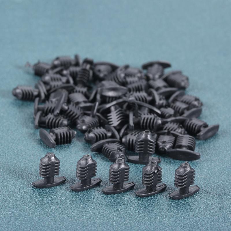 50Pcs Car Clips Car Door Window Sealing Strip Clamps Weatherstrip Retainer Fasteners Fit for Hyundai Kia Universal Plastic Parts