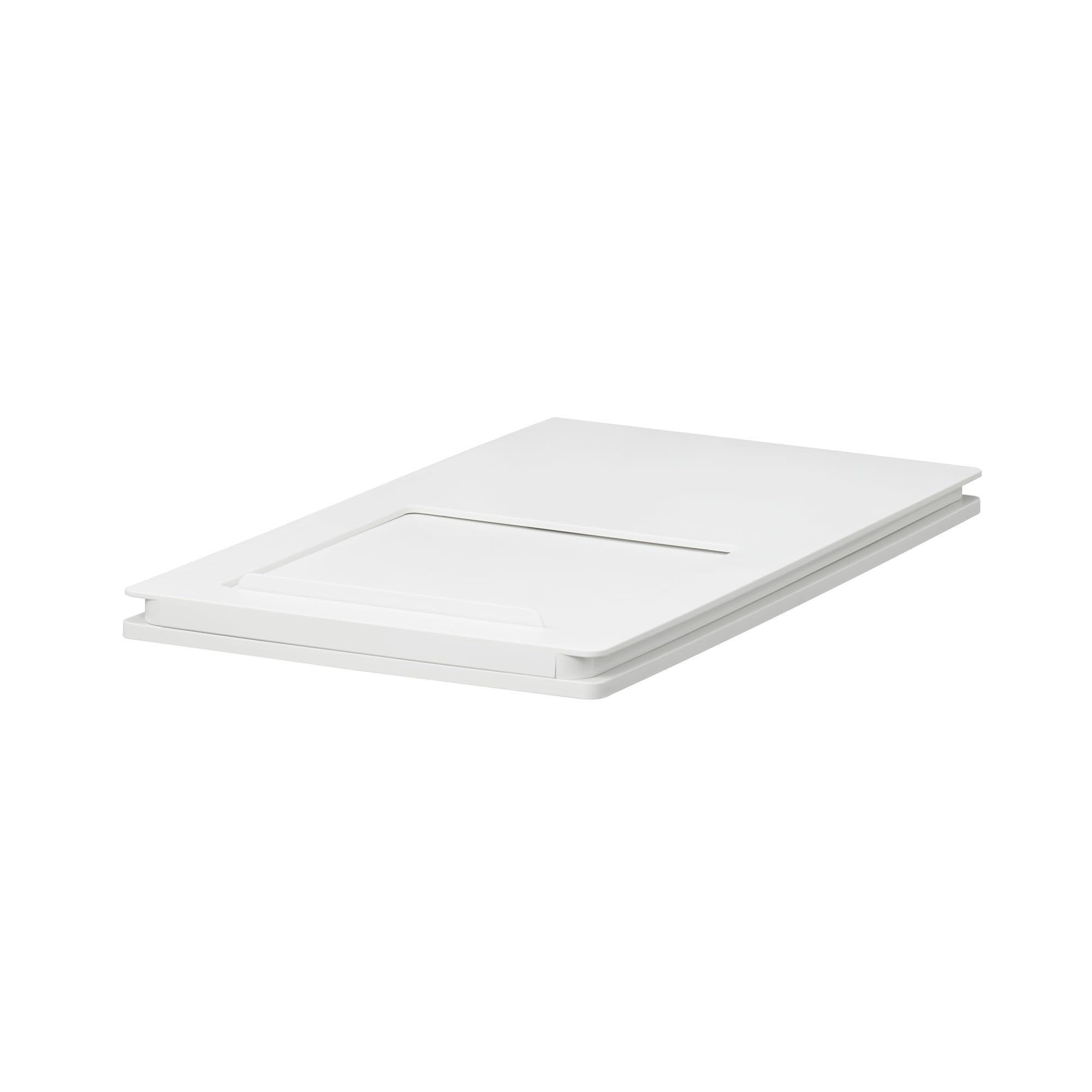 

Крышка для мусорного ведра MUJI из полипропилена с выбираемым выдвижным окном, открывающимся сбоку 82577266 белый
