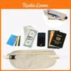 Security Money Hidden Passport Card Ticket Waist Belt Bag Pocket Wallet Travel