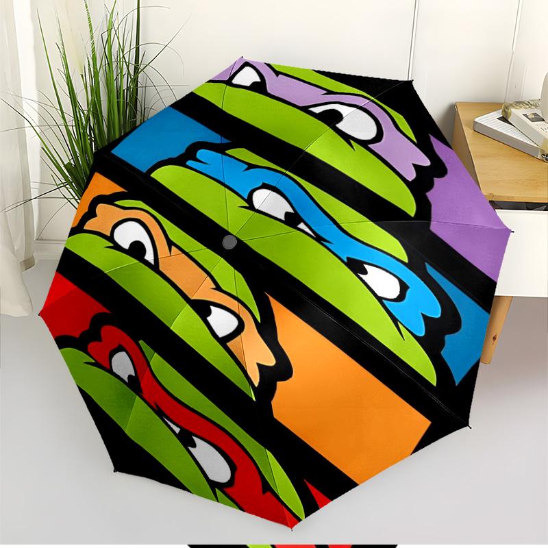 Gamer Print Automatic Open Close Umbrella, Portable Foldable Umbrella, for Outdoor Commute Camping Trip, Ideal Birthday Gift