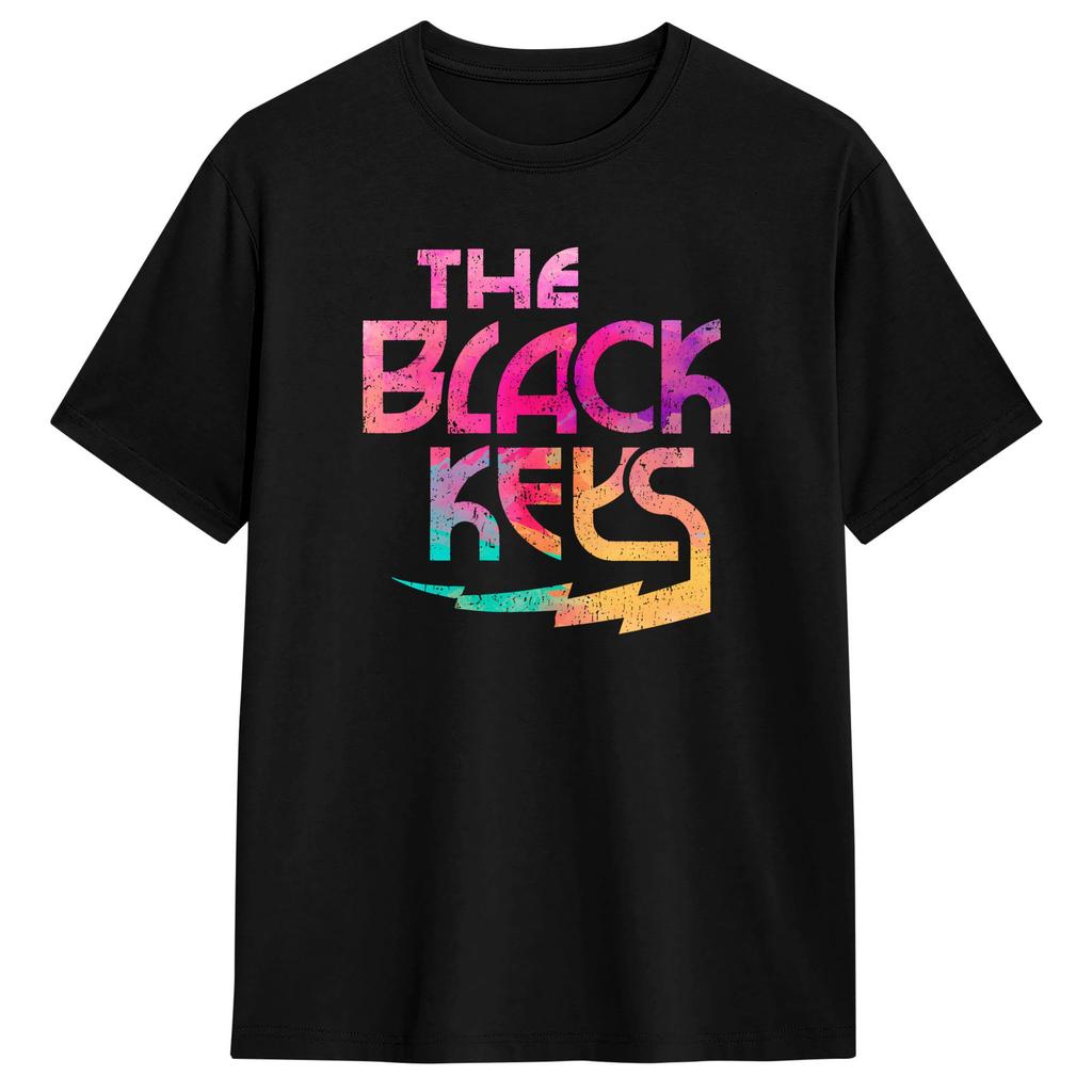 The Black Keys Band on Tour 2026 T-Shirt Men Funny Tees O Neck Short Sleeve T Shirt Gift Idea Clothes