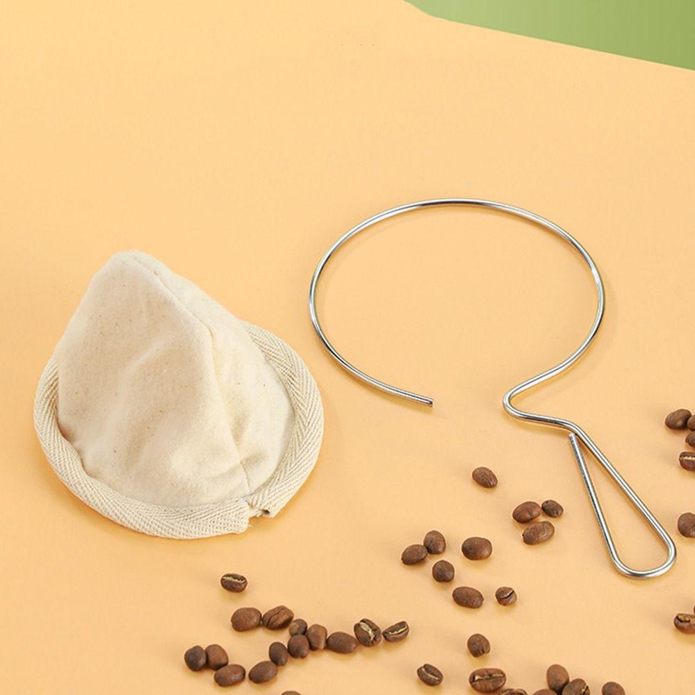 Flannel Cloth Coffee Filter Strainers Reusable Coffee Sock Filter  Coffee Shop