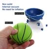 Mini Basketball Spielzeug Verschleißfest Ultra-hoch Elastisch Umweltfreundlich Nicht aufblasbar Gummi Kleiner Ball Spielzeug für Kinder