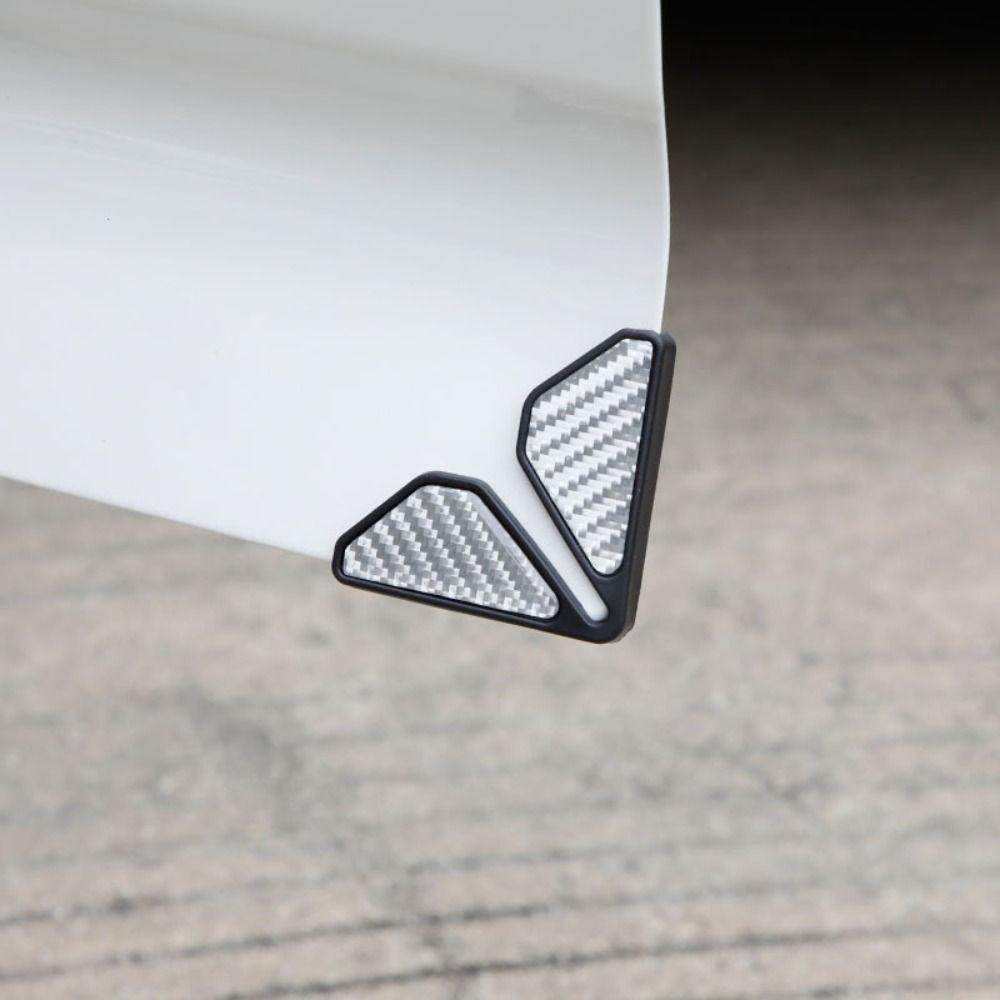 Carbon Fiber Car Door Anti-collision Stickers Paint Surface Guard  Against Scratches