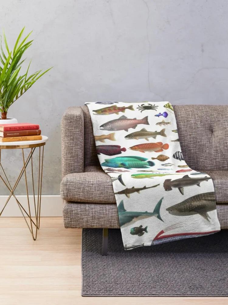 ALL FISH N STUFF Critterpedia Throw Blanket Blanket For Baby 75cmx90cm