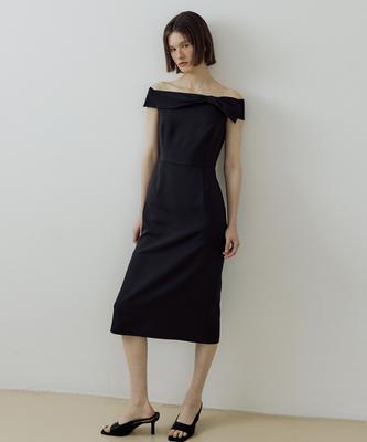Lucirju Tie Up Ribbon One-Piece (Black)