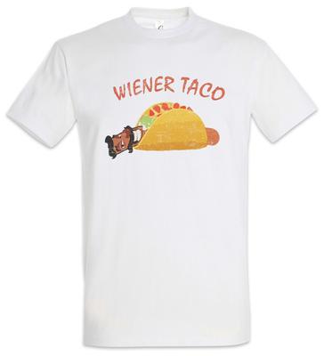 Vienna Taco Men's T-Shirt Insatiable Cult Symbol Sign Logo Sausage Company Logo