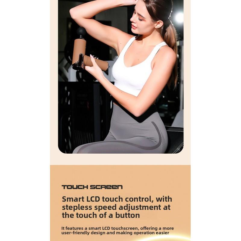 Mini Fascia Gun, Electric Massager with Multi-speed Vibration for Muscle Relaxation
