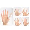 Adjustable Finger Splint Support Brace For Pains Relief Light Design Perfect For Daily Use At Homes Office