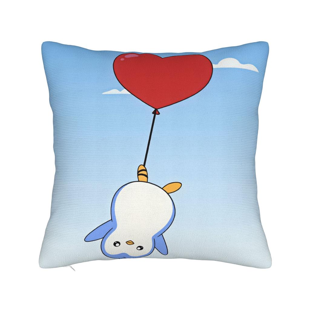 P-Pudgy Penguin Pillow Case Graphic Pillow Cover For Sofa Home Decoration Cute Funny Pillowcases