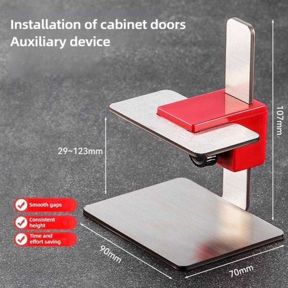 Multifunctional Door Positioning Installation Tool Portable Adjustable Cabinets Precise Jig Auxiliary Tool