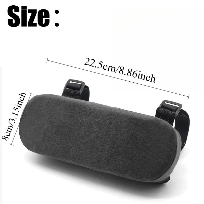 1/2Pcs Home/Office Chair Parts Arm Pad Memory Foam Armrest Cover Cushion Pads For Home Office Chair Comfortable Elbow Pillow