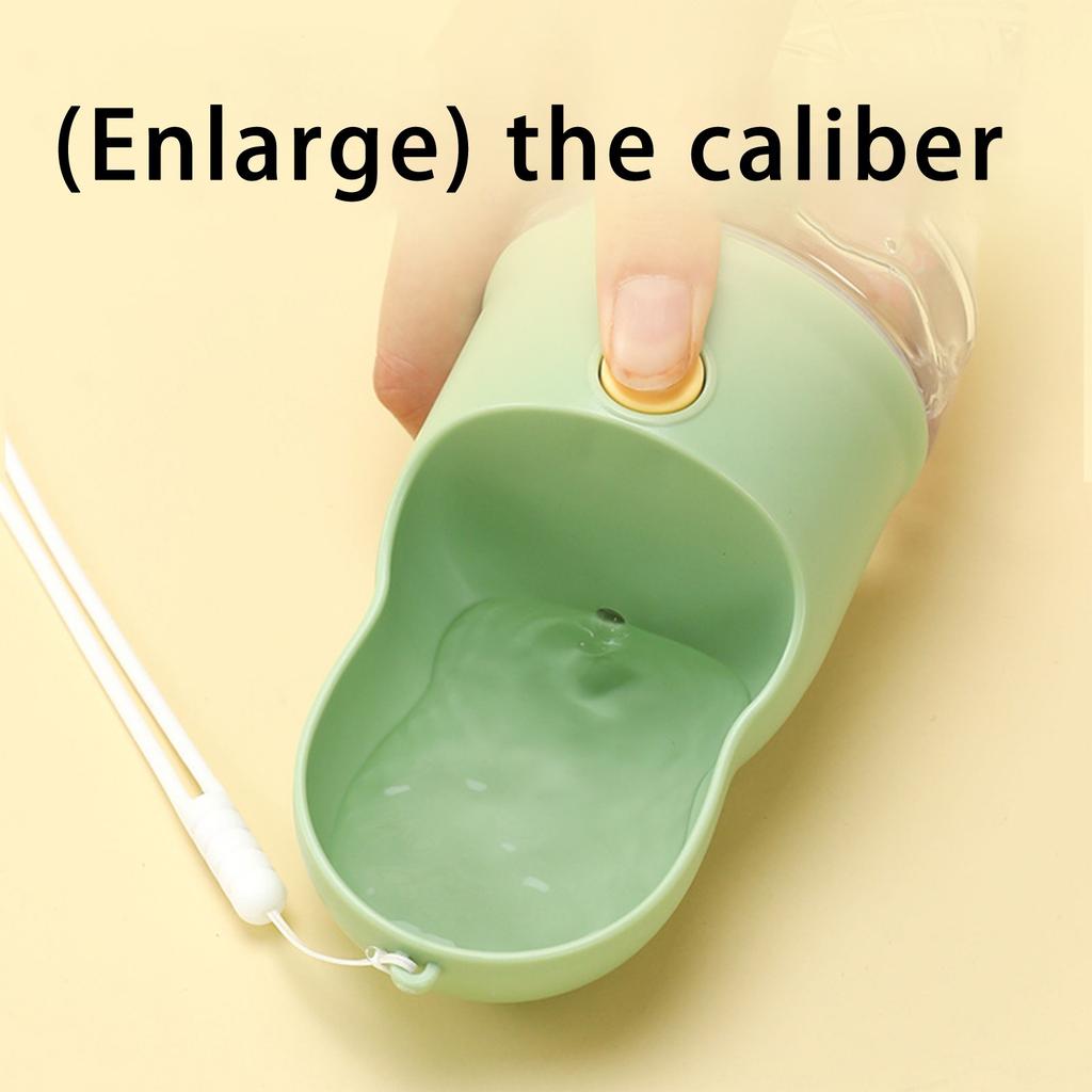 Pet Utensils Portable Dog Water Bottle For Dog Walking And Travelling Pet Cup Double Seal Leak Proof