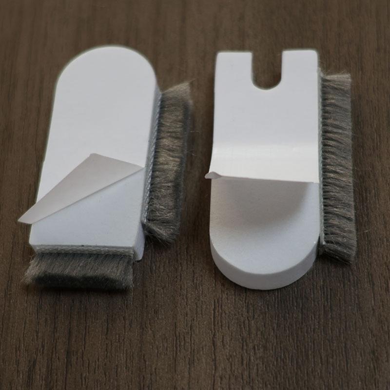 Push-Pull Eva+Pp Sealing Strip Self-Adhesive Windproof Window Buffer Block Sliding Up And Down Track Brush Strip Window Hardware