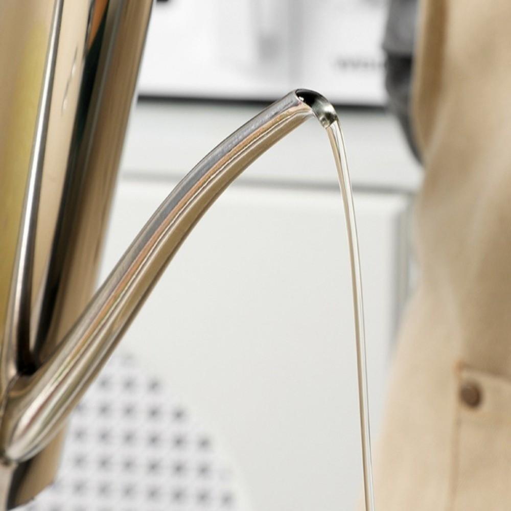 Dust-Proof Kitchen Oil Bottle Drip-Proof Condiment Dispenser Stainless Steel Oil Pot Home