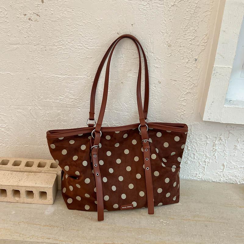 Large Capacity Bag, Versatile for Women, College Style Shoulder Bag, Commuting Tote Bag, Casual Armpit Bag