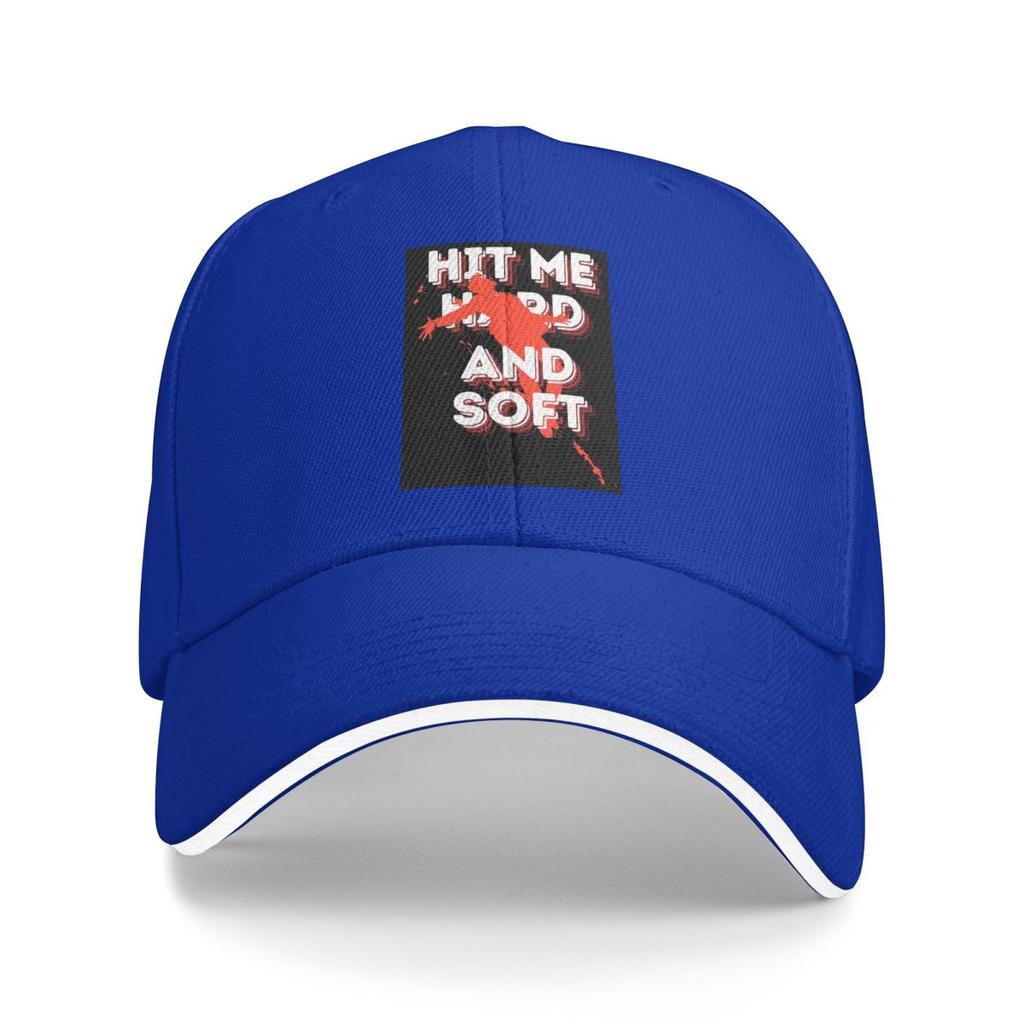 Hit Me Hard And Soft Billies Baseball Caps Snapback Baseball Hats Breathable Casual Casquette Outdoor for Men And Women