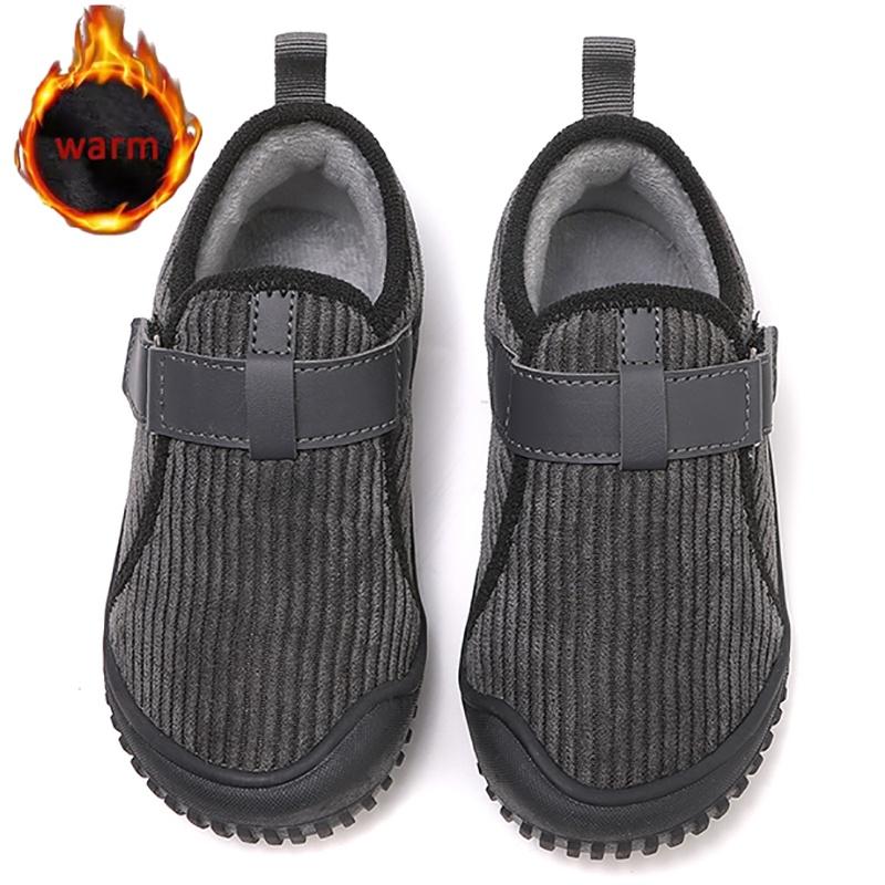 

Winter Children s Cotton Shoes Corduroy Sneakers Comfort Widening Shoes Girls and Boys Warm Casual Shoes Soft Sole For Baby 22