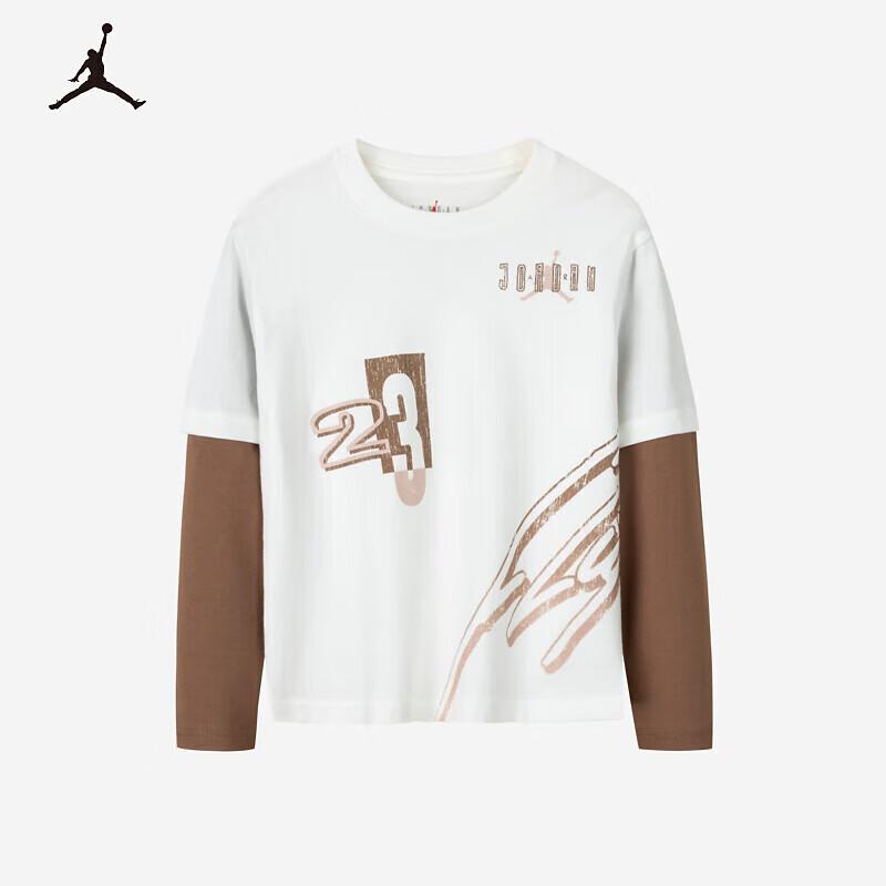 Jordan Kids' Marshmallow Long-Sleeve T-Shirt