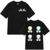 Rapper Jul Graphic Tshirt Unisex Women Clothing Fashion Hip Hop YK Shirt Vintage High Quality Cotton Short Sleeve Oversized Tops
