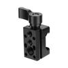 Aluminum Alloy Standard Quick Release Tube Clamp Feature 1/4 and 3/8 Threaded Holes for Various Use in Studios