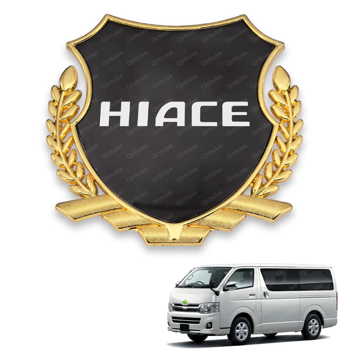 

Hiace Автомобиль Металл Hiace 200 и 8-й Наклейка на автомобиль Логотип автомобиля Декоративная наклейка Эмблема зеркала, Эмблема, Серия, 4-е, 5-е, 6-е, 7-е, Поколение, Наклейка, (Серый серый