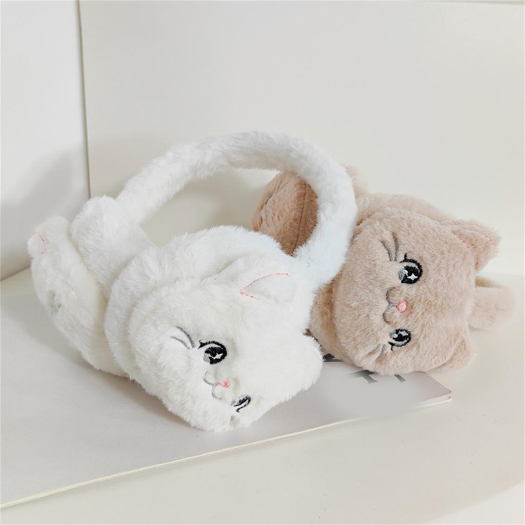 Plush EarMuffs for Girls and Kids Ear Warmer Furry Headband for Winter Christmas New Year Birthday Gifts
