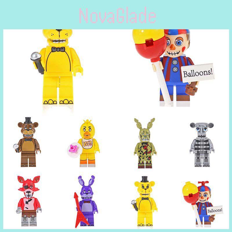 Five Nights At Freddy's Midnight Bear Bonecos de Montar Montados Para Entusiastas e Colecionadores