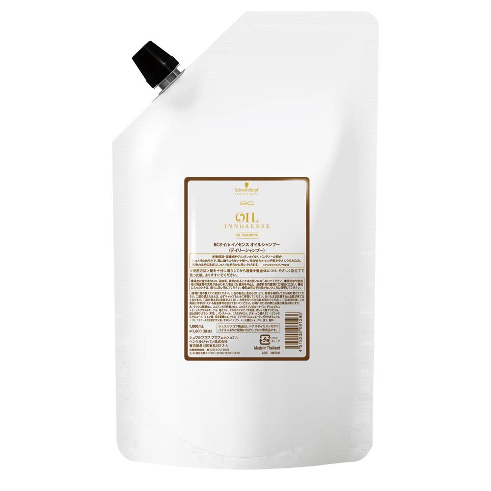 Schwarzkopf BC Oil Innosense Oil Shampoo 200ml 750ml Refill 1000ml