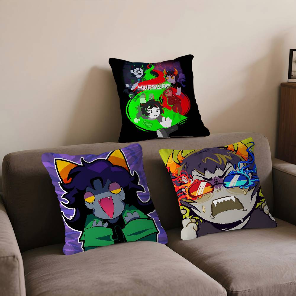 H-Homestuck Anime Games Pillow Cover Design Cushion Cover Decor Holiday Decorati