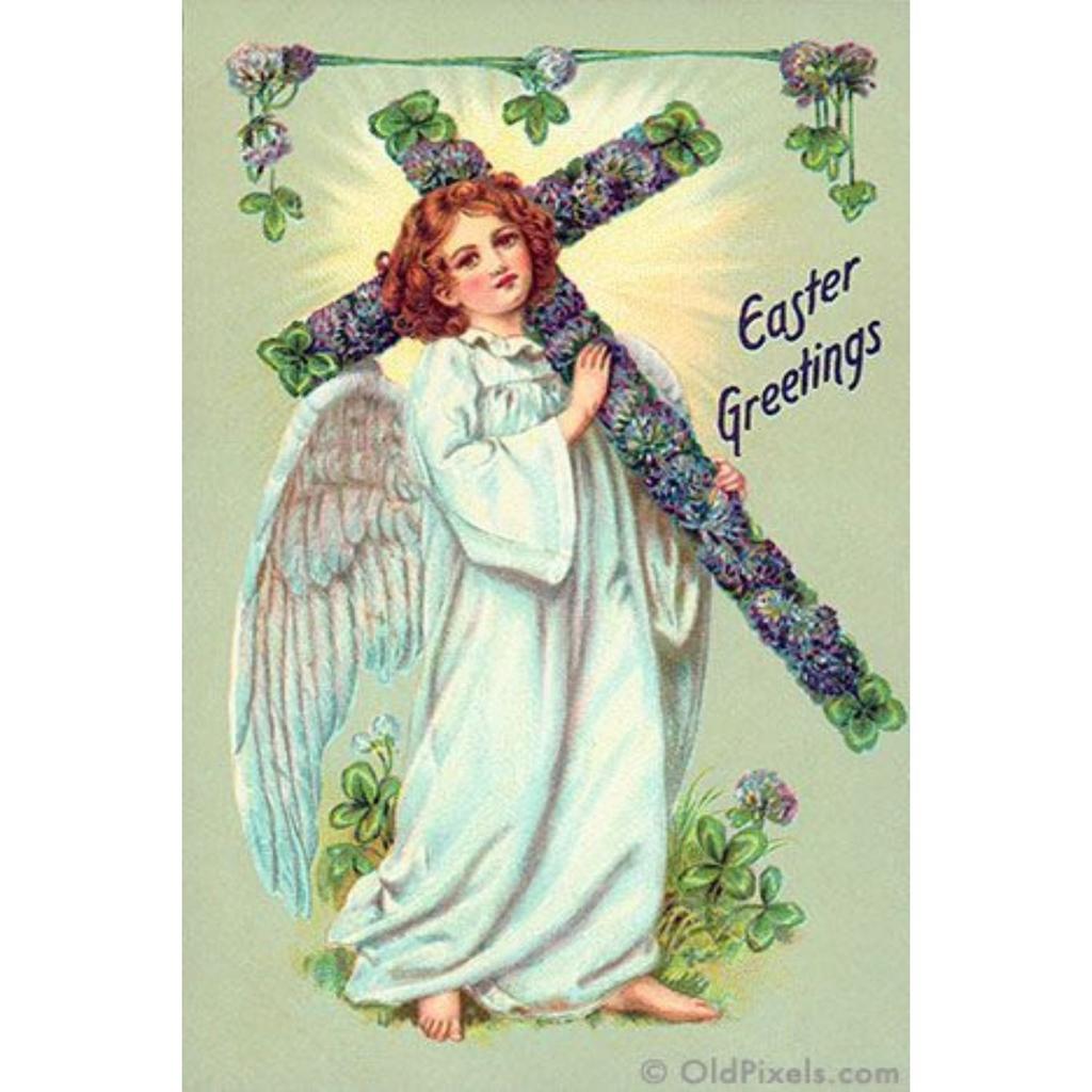 Retro Metal Wall Sign, Easter Bunny with Eggs, Vintage Tin Plate Home Decor
