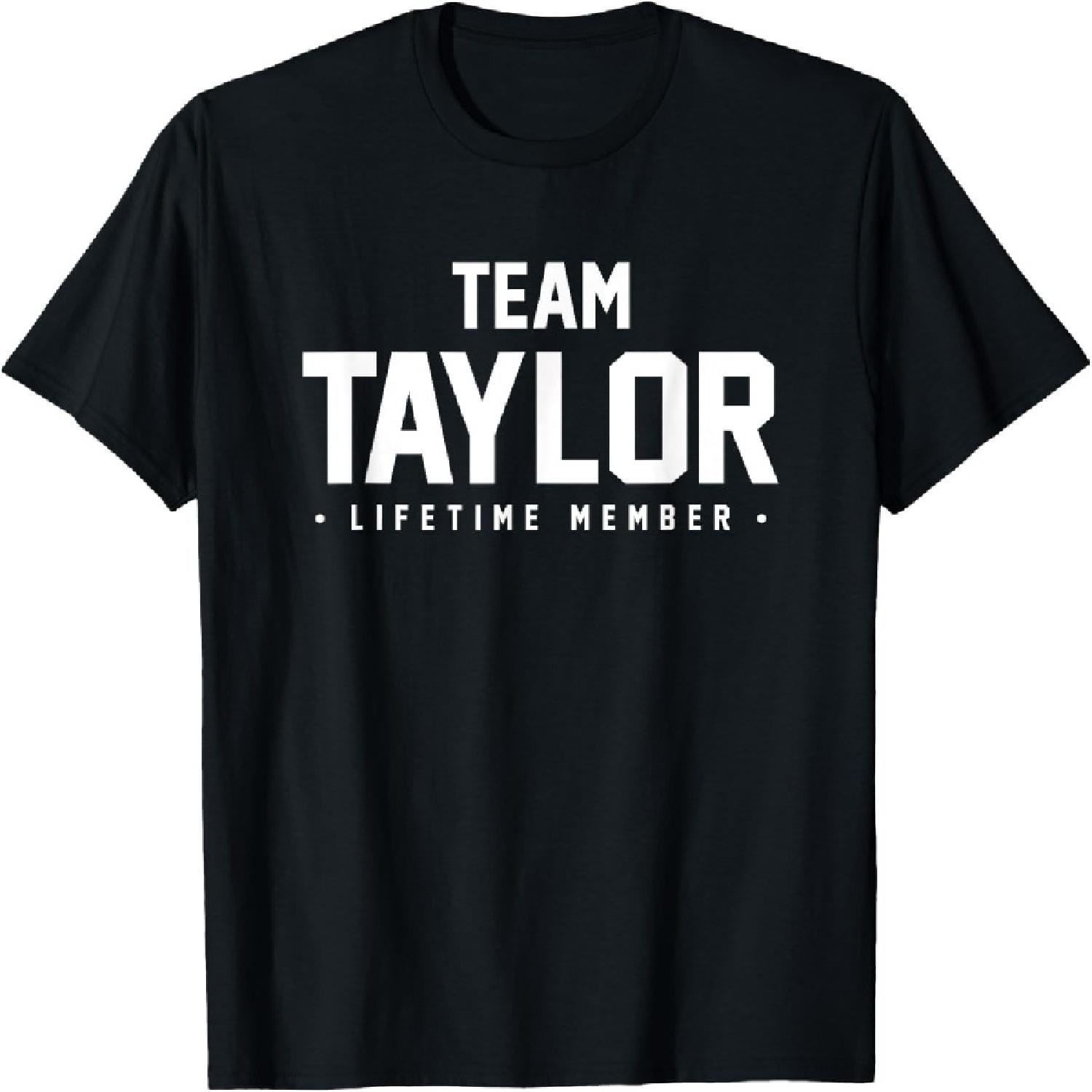 

Family Reunion Team Taylor Matching Gift T-Shirt XXXXXL чёрный