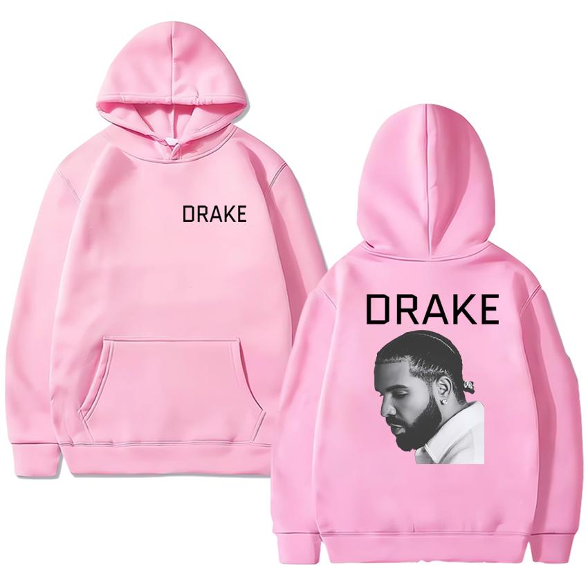 Hot Rapper DRAKE vintage Graphics printed streetwear Autumn Winter Men women hip hop punk Sweatshirt Unisex Fleece Casual Hoodie