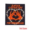 Embroidered Patches Diy Letter Slogan Patch Iron On Patches For Clothing Thermoadhesive Patches For Clothes Jackets Hats Badges 