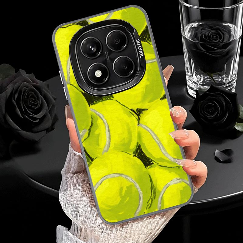 Tennis Sport Soft Phone Case for Xiaomi Redmi Note 13 14 15 Pro Plus 12S 12 11S 11 11T 10S 10 Shockproof Cover Back Shell