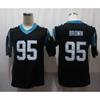 Mens American Football Jersey Panthers Team Uniform Newton 1 McCaffrey 22 Classic Replica Sports Fan Apparel
