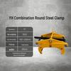 Xuanyong 1-Ton Anti-Slip Round Steel & Pipe Lifting Clamp