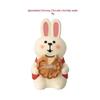 Mondfest Japanische Katze & Hase Figur Mondkuchen-Box Harz Dekor Geschenkset