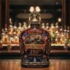 Limited Edition Commemorative Whiskey Bottle 1776-2026 250th Anniversary Collectible Decanter Featuring Historic American Symbols and Architecture