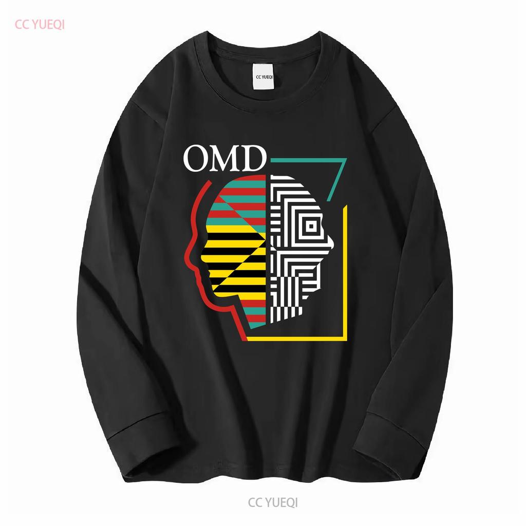 OMD Orchestral Manoeuvres in the Dark LARGE 2022 N AMERICA TOUR T Shirt long or short sleeves vintage Washed Soft Breathable