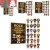 Christmas Blind Box Series With Acrylic Rock Band Figures For Festive Tree Decorations