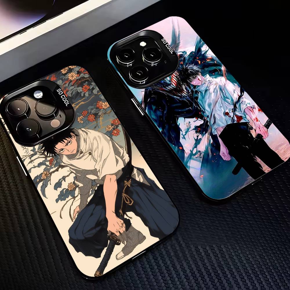 J-Jujut-su K-Kaisen O-Okkotsu Yuta-OY Phone Case For iPhone 17,16,15,14,13,12,11 Plus,Pro,Colorful Silver Phone case Funda Cover