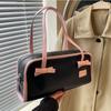 Versatile Large-capacity Bag Women's New Fashion Contrasting Color Shoulder Bag Casual Messenger Bag
