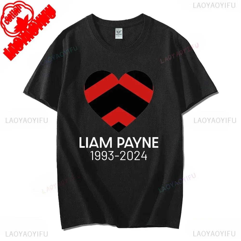 Rip Liam Payne Shirt One Direction T-Shirts In Memory of Liam Payne Tee-Shirt Reunion Tribute Short Sleeve Unisex Cotton Tshirt