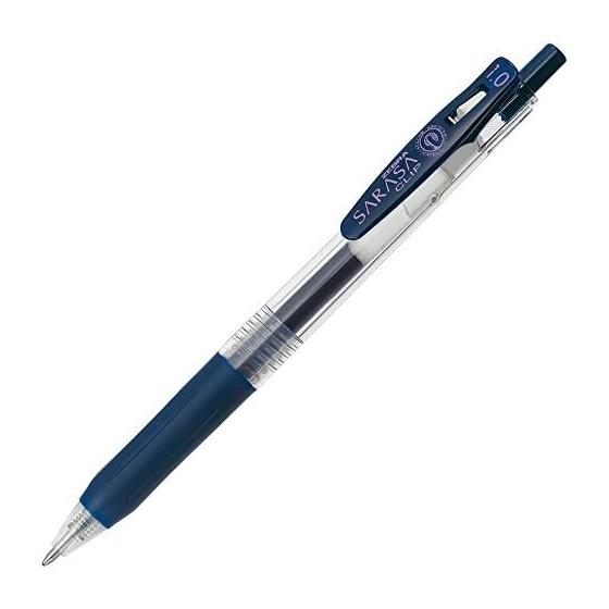 Zebra Gel Ballpoint Pen Sarasa Clip 1.0 Blue Black 10 pieces B-JJE15-FB